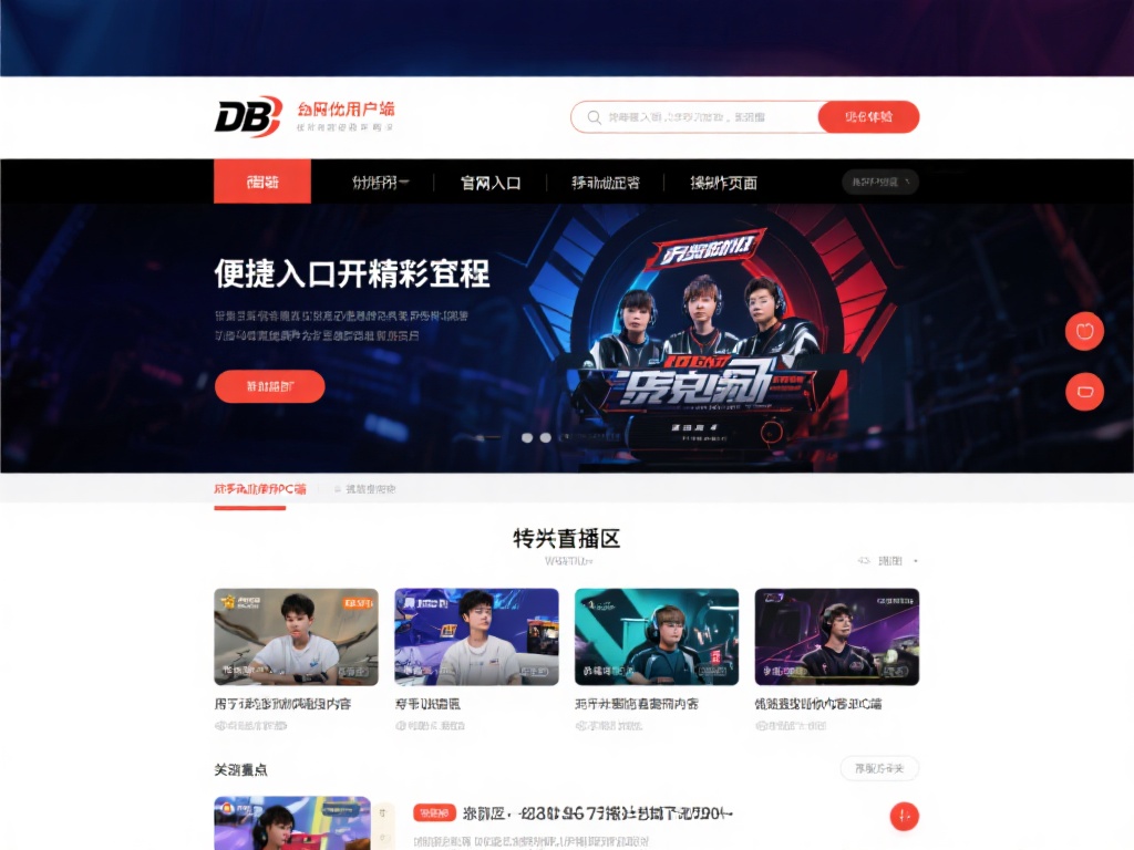 便捷入口开启精彩征程
对于许多电竞爱好者来说，如