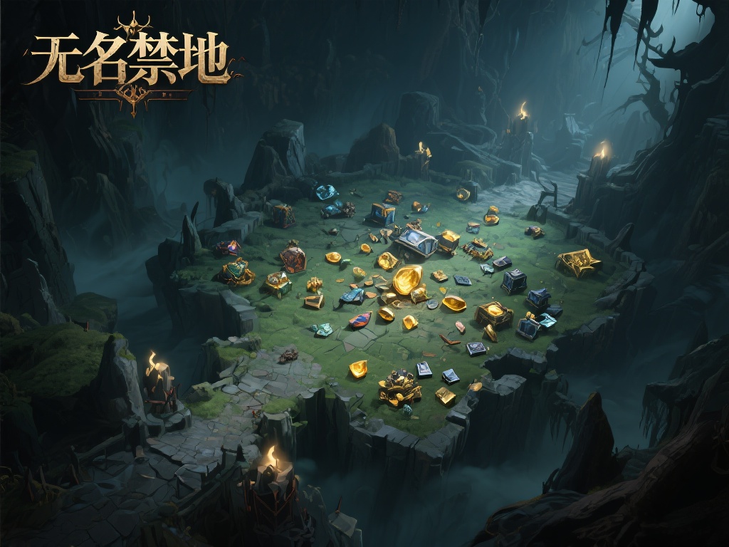 “无名禁地”——稀有道具密集区
无名禁地是地图上